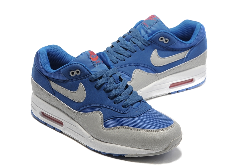 New Men'S Nike Air Max Dodgerblue/Darkgray